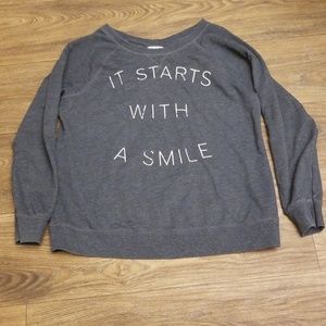 Graphic sweatshirt